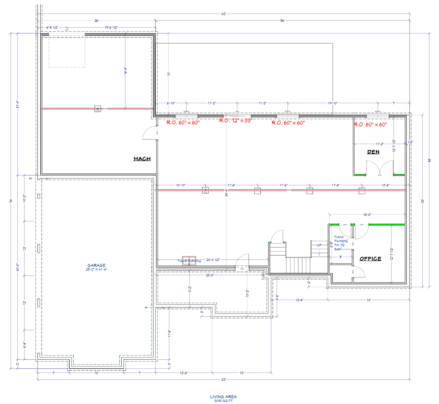 blackridge basement floor plan