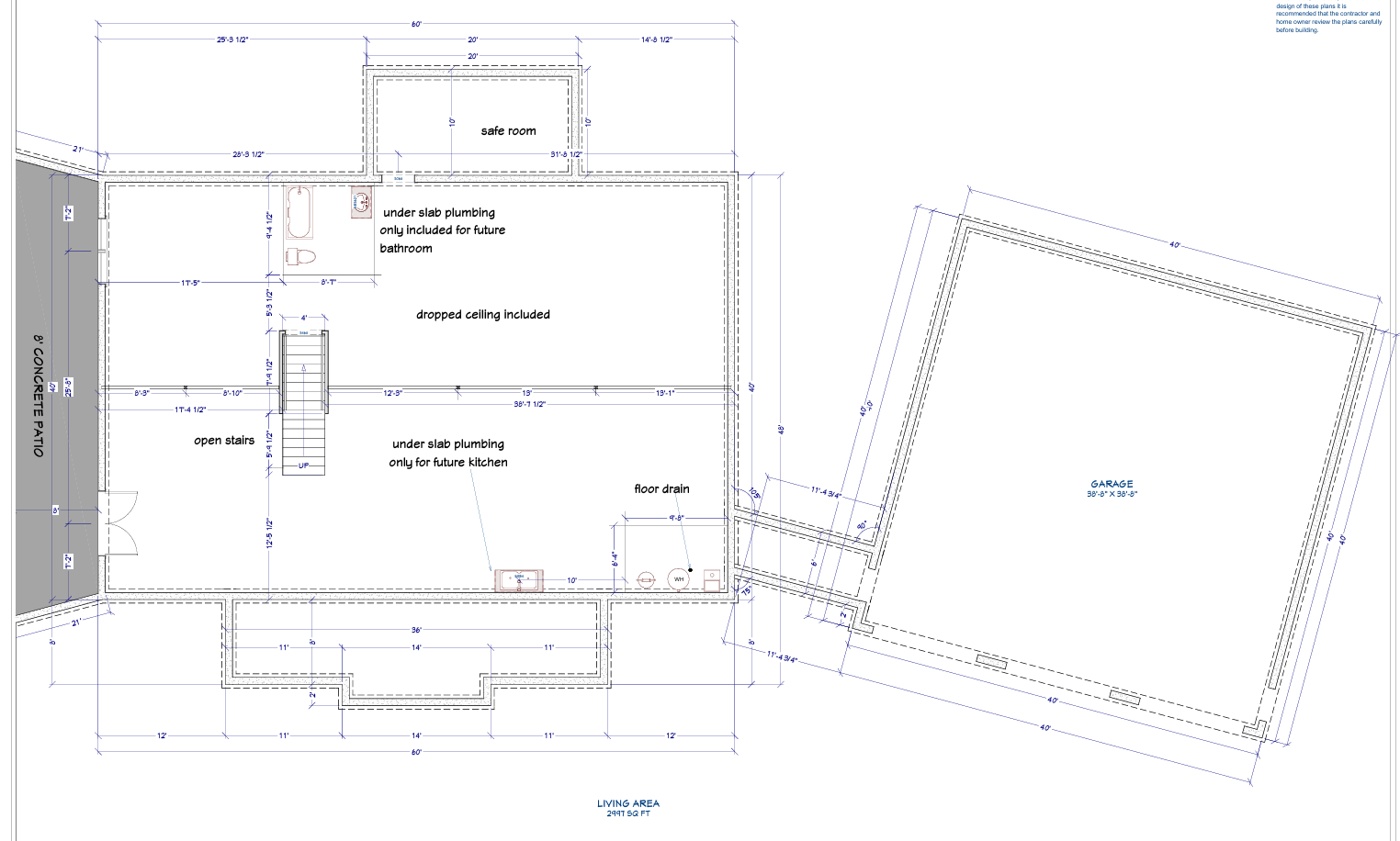 westfield plan foundation